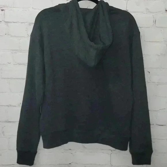 Carolina Panthers NFL by 47 VNeck Flint Black Pullover Hoodie Women's Size M NWT - Picture 9 of 11